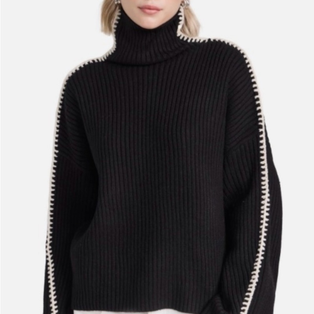 Rag and Bone Ingrid Whipstich Sweater M